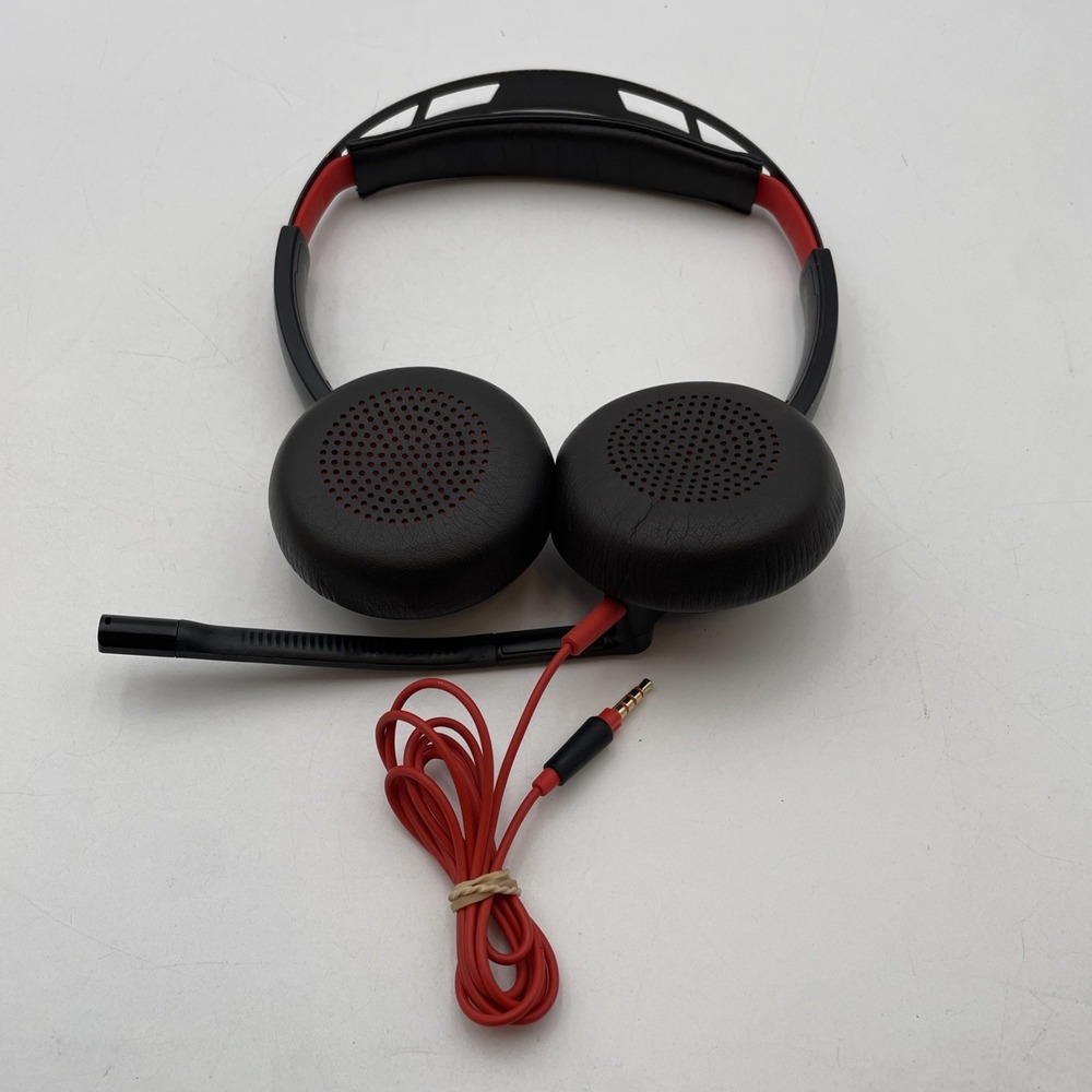 Plantronics Poly Duo C5220T Wired On Ear Headset USB-C Controlled Tested